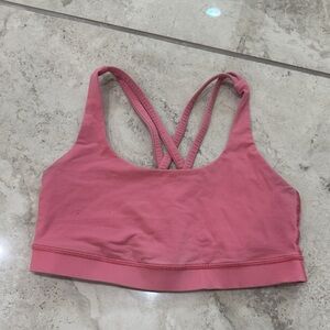Pink Lululemon Sports Bra
